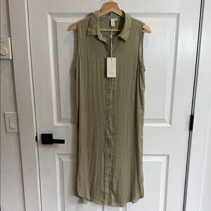 Joie Olive Green Sleeveless Dress